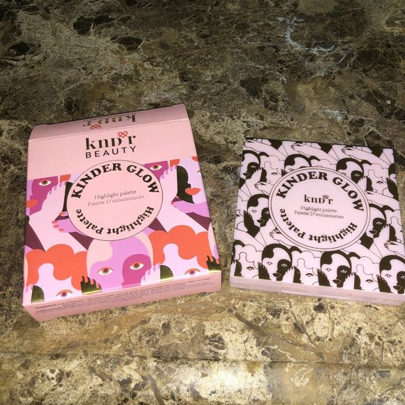 🔥 2/$30 BNIB KNDR BEAUTY Kinder Glow Highlight Palette - Vegan Cruelty-Free - Picture 10 of 13